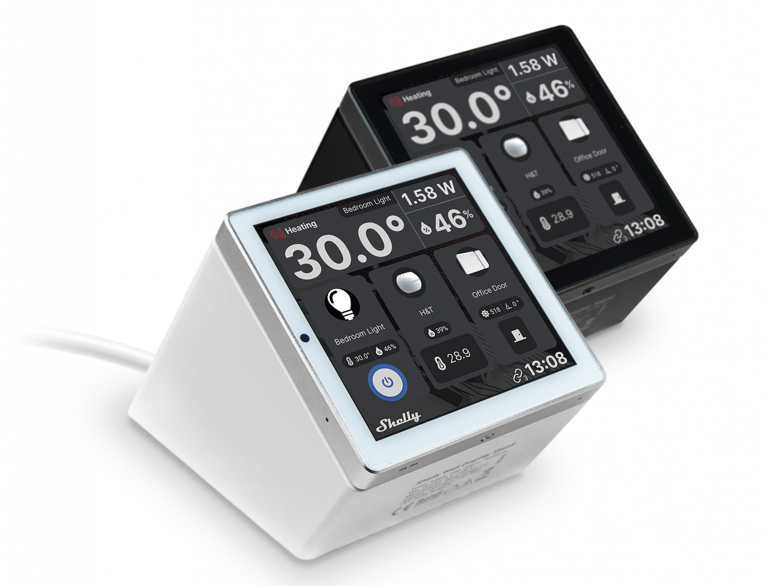 suport pentru shelly wall display, alb